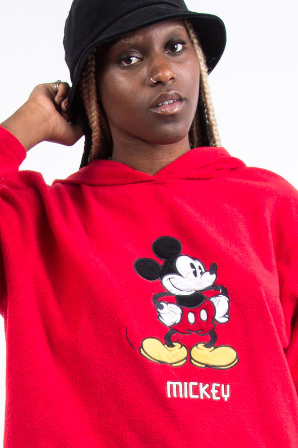 Vintage 90's Disney Mickey Mouse Fleece Hoodie