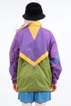 Vintage 90's Colour Block Cagoule Rain Jacket