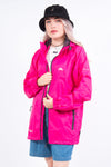Vintage 90's Pink Rain Jacket Cagoule