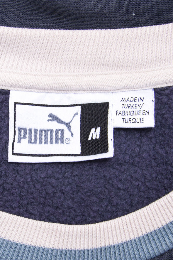 Vintage Puma Cropped Sweatshirt