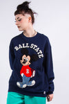 Vintage 90's Ball State University Mickey Mouse Sweatshirt