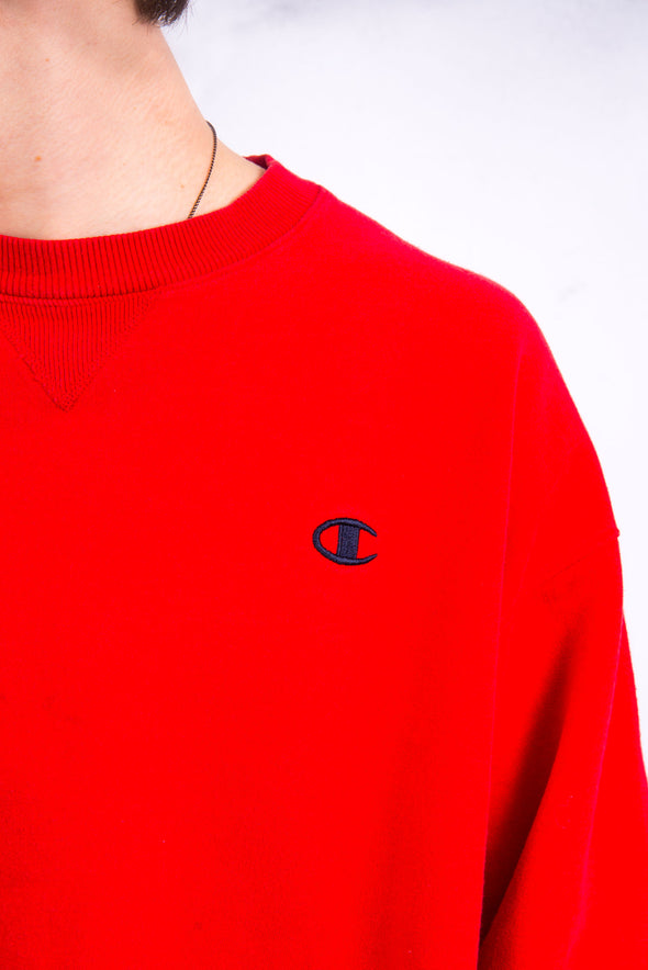 Vintage Champion Red Sweatshirt