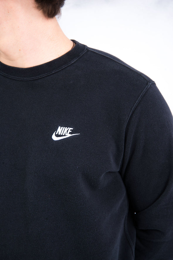 Nike Black Crew Neck Sweatshirt