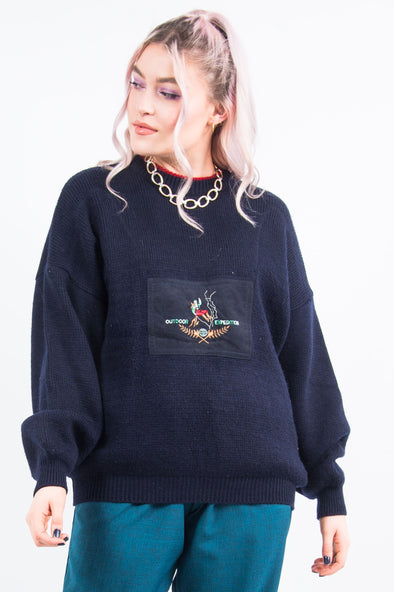 Vintage 90's Outdoor Expedition Knit Jumper