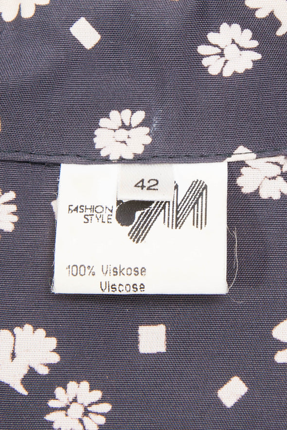 Vintage 90's Patterned Mini Dress