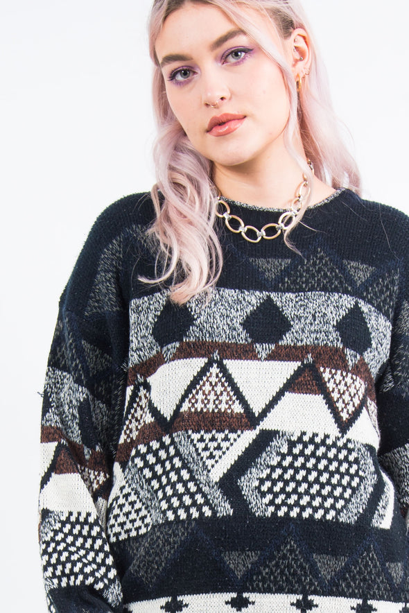Vintage 90's Grandad Knit Jumper