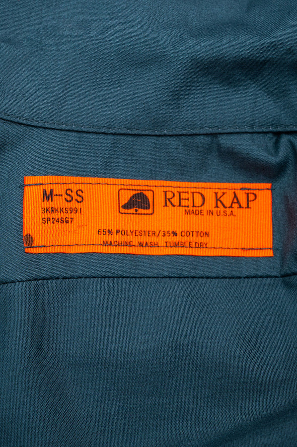 Vintage Red Kap Dark Green USA Shirt