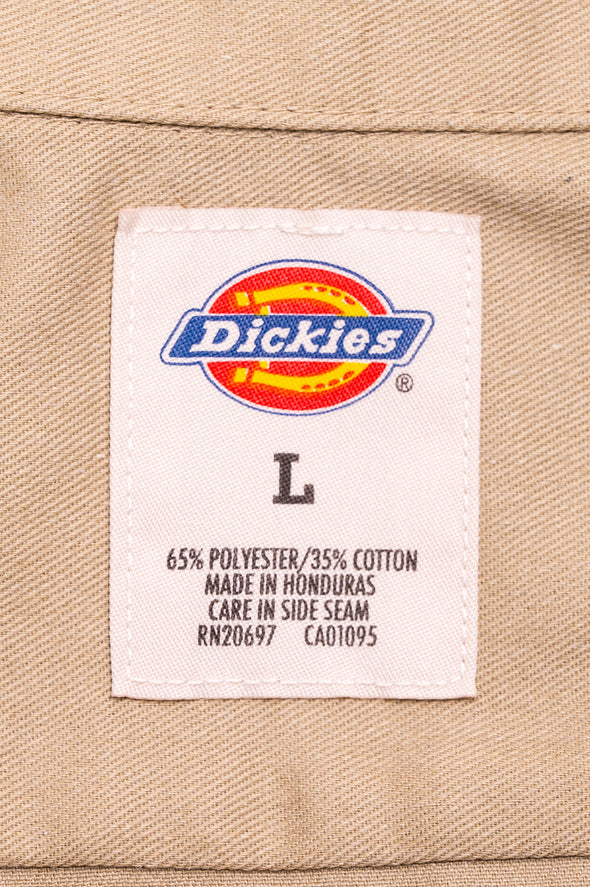 Vintage Dickies Beige Work Shirt