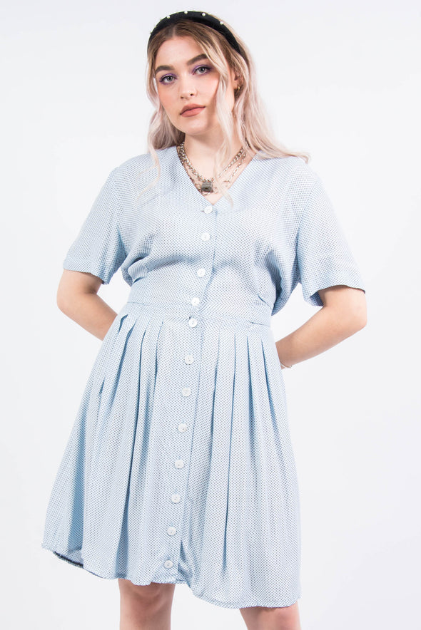 Vintage Polka Dot Mini Dress