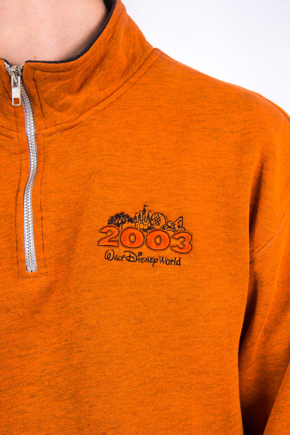 Vintage Disney World 2003 1/4 Zip Sweatshirt