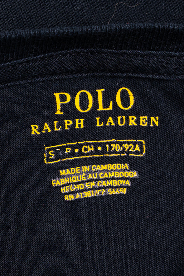 Ralph Lauren Black Crew Neck T-Shirt