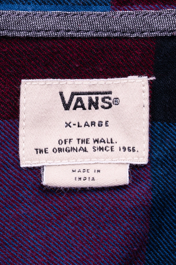 00's Vans Check Flannel Shirt