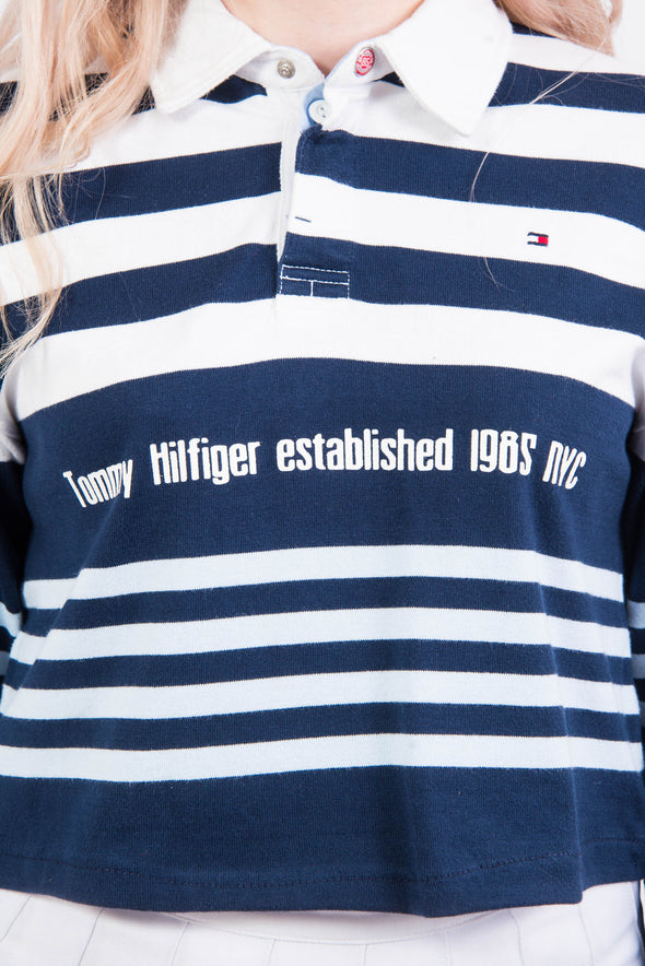 Vintage Tommy Hilfiger Striped Rugby Shirt