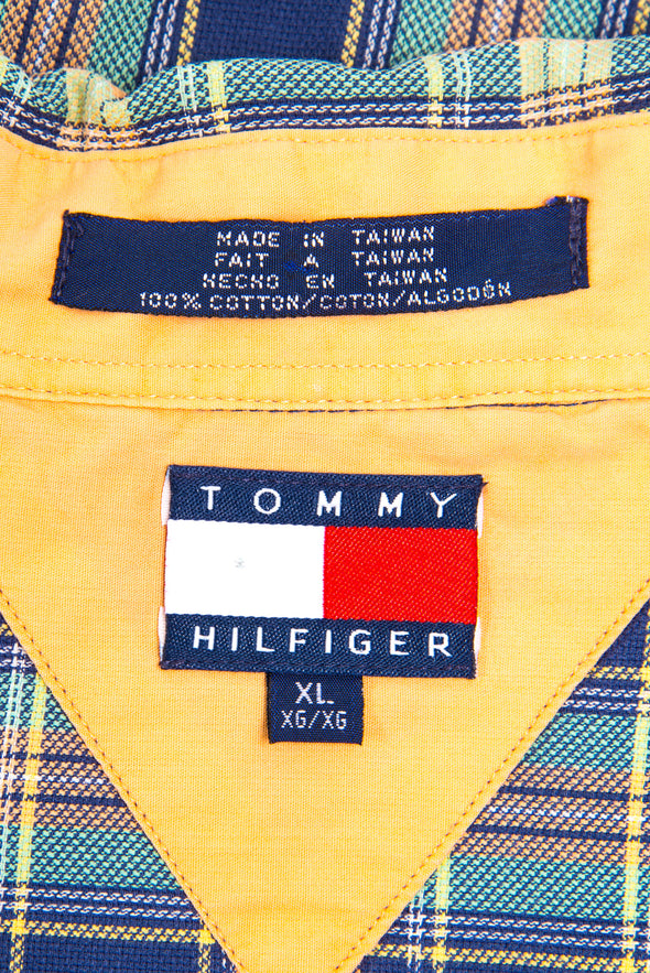 90's Tommy Hilfiger Checked Shirt
