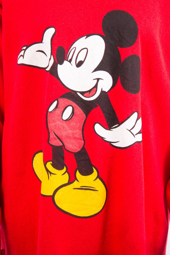 Vintage 80's Mickey Mouse Sweater Dress