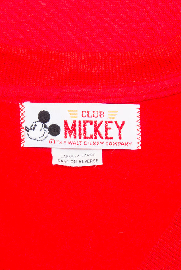 Vintage 80's Mickey Mouse Sweater Dress