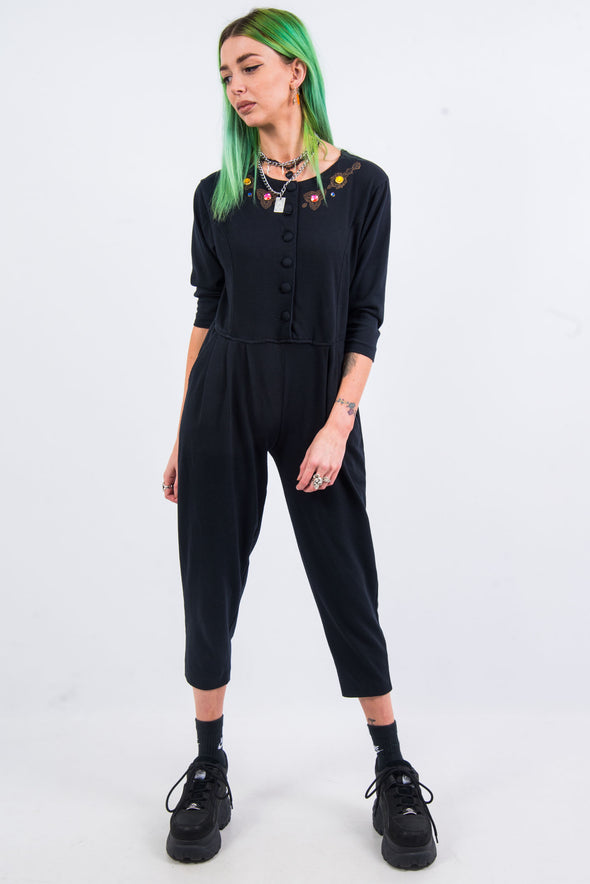 Vintage 90's Gem Neck Jumpsuit