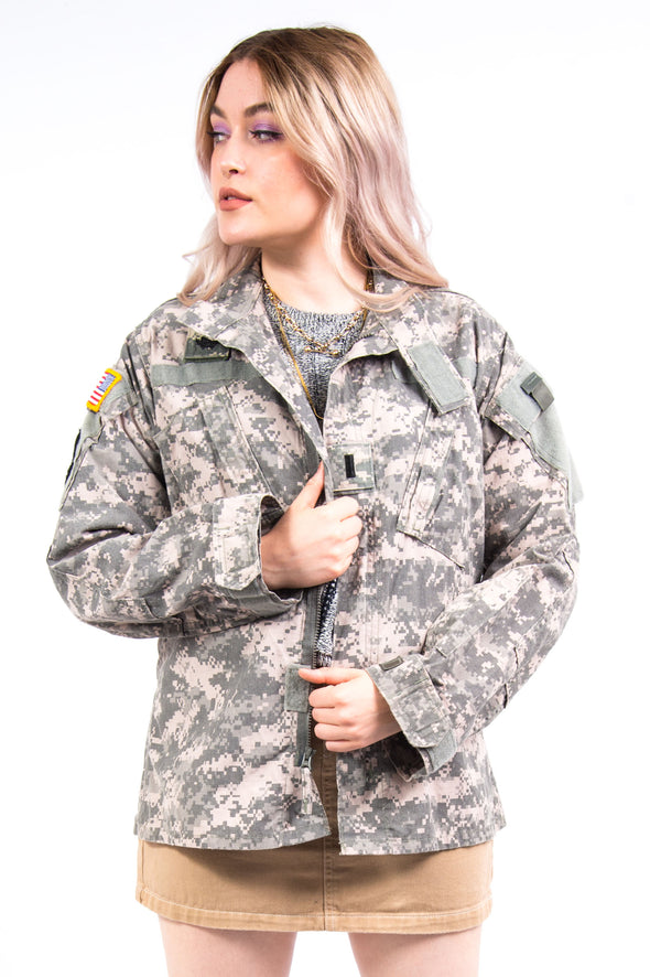 Vintage Grey U.S Army Camo Jacket