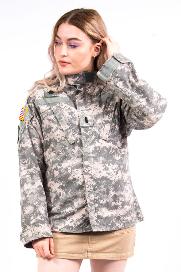Vintage Grey U.S Army Camo Jacket