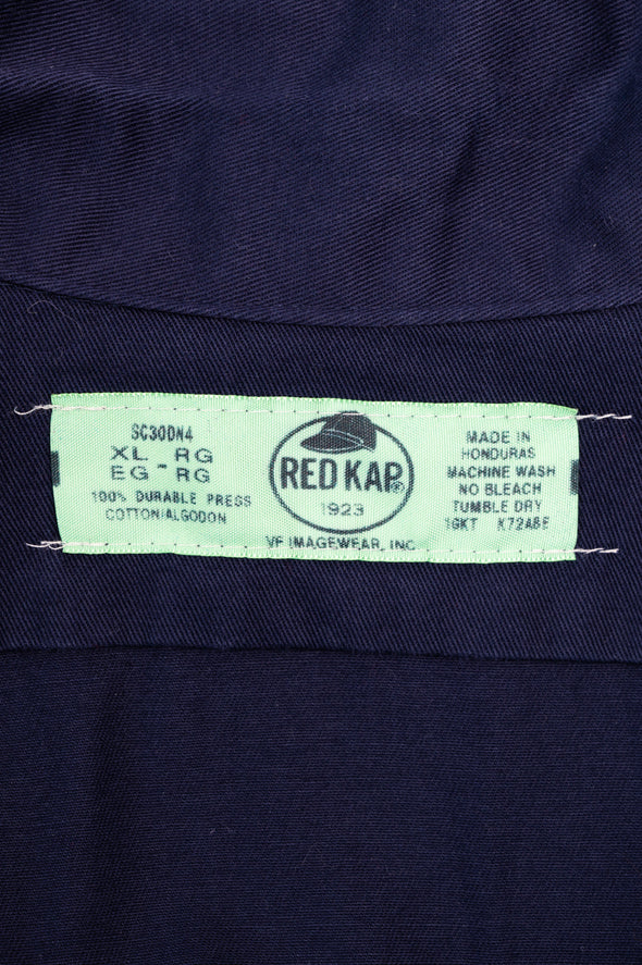 Vintage Red Kap Navy Work Shirt