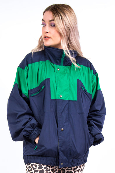 Vintage 90's Green and Blue Jacket