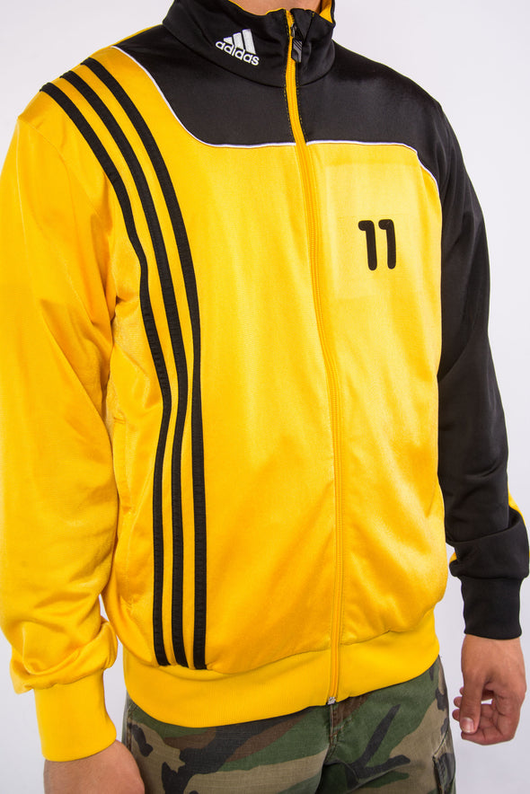 Adidas Y2K Tracksuit Top Jacket Yellow And Black