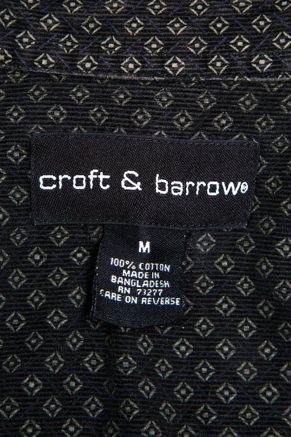 Vintage Patterned Cord Shirt