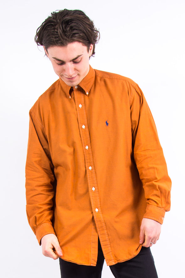 Vintage Ralph Lauren Orange Shirt
