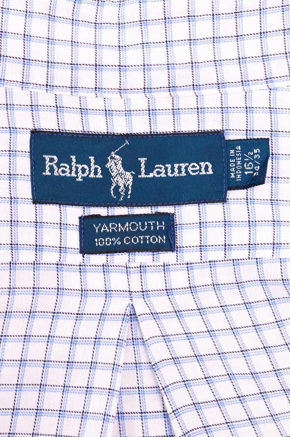 90's Ralph Lauren Tattersall Checked Shirt