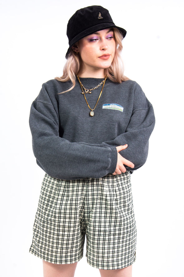 Vintage Quicksilver Cropped Sweatshirt