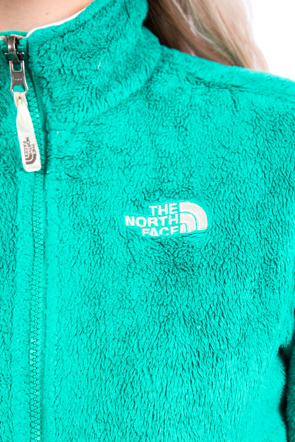 The North Face Green Teddy Fleece Jacket