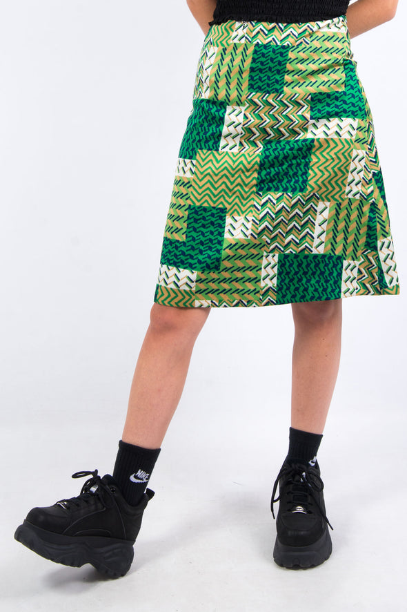 Vintage 70's Geometric Skirt