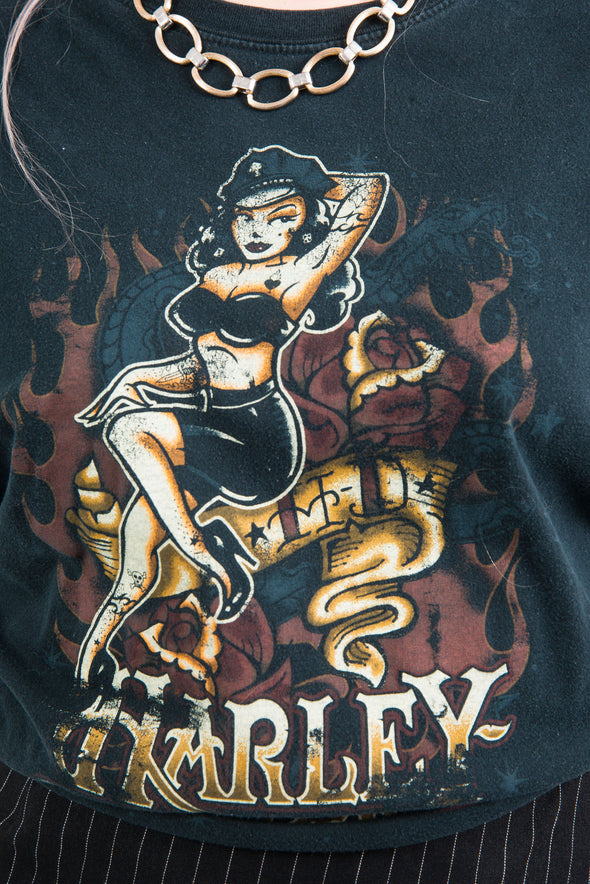 Harley Davidson Pin Up T-Shirt