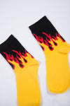 Flame Skate Style Socks