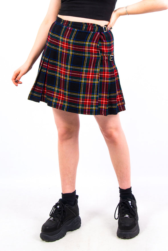 Vintage 90's Tartan Mini Skirt