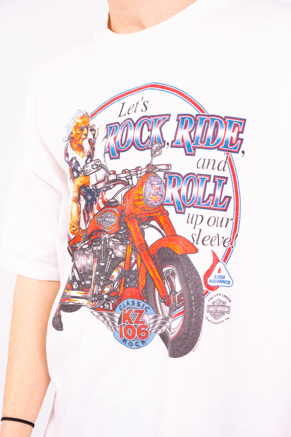 Vintage Biker Graphic T-Shirt