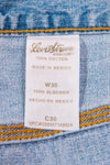 Vintage Levi's Light Blue Denim Shorts