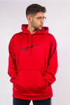 Nike Therma-Fit red sports hoodie 