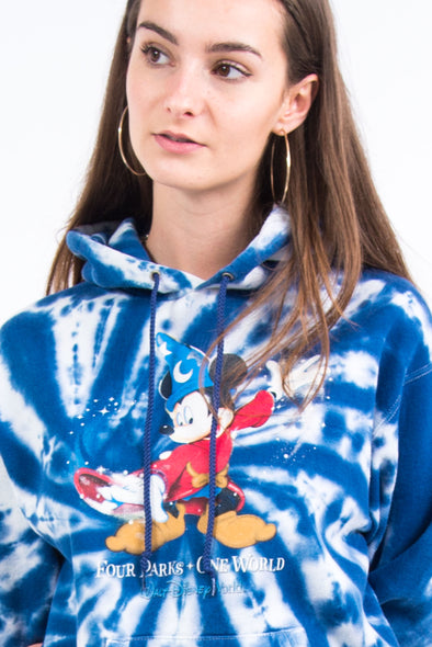 Vintage Disney Tie-Dye Hoodie Sweatshirt