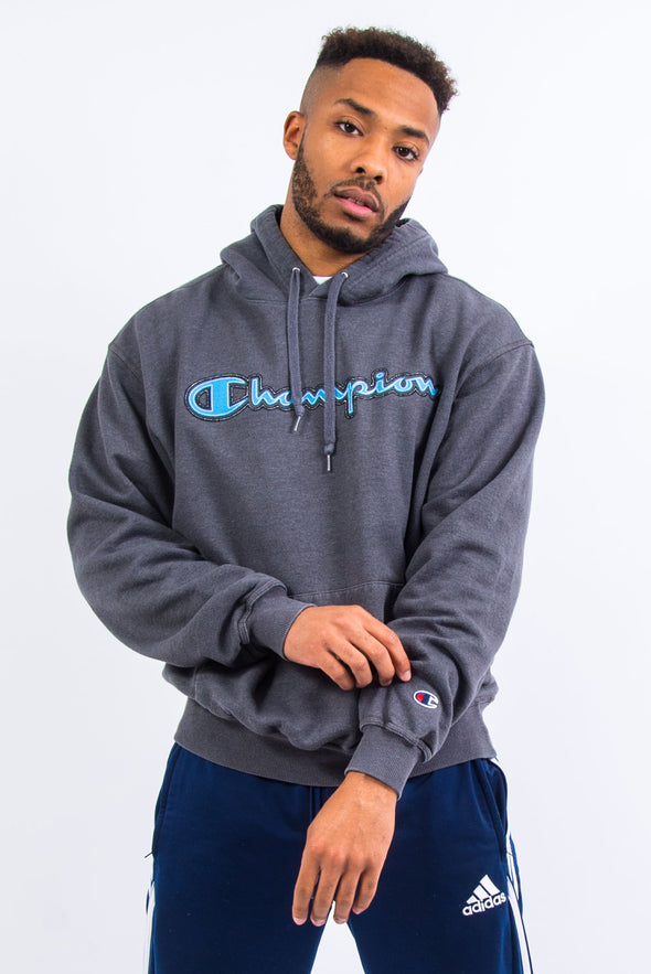 90's Champion Spell Out Hoodie