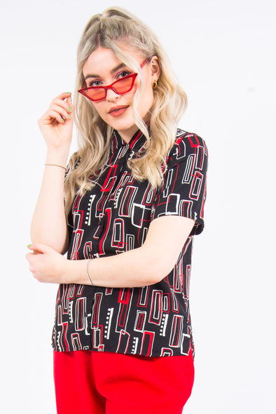 Vintage 90's Geometric Shirt