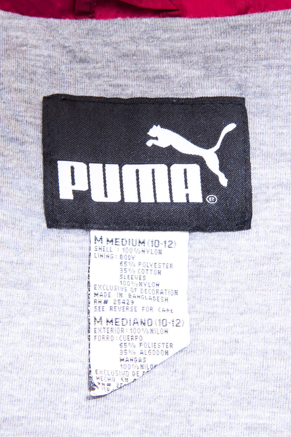 Vintage 90's Puma Alabama Crimson Tide Coach Jacket