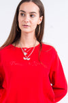 Vintage Tommy Hilfiger Diamante Spell Out Sweatshirt