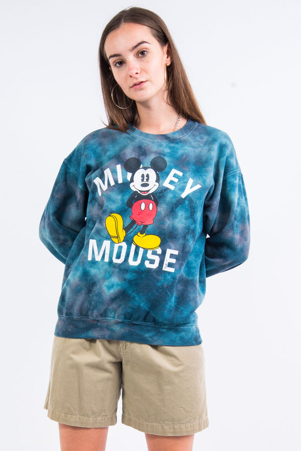 Disney Mickey Mouse Tie Dye Sweatshirt