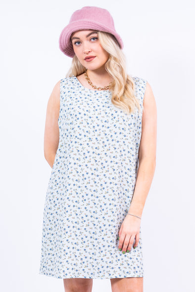 Vintage 90's Ditsy Floral Mini Dress
