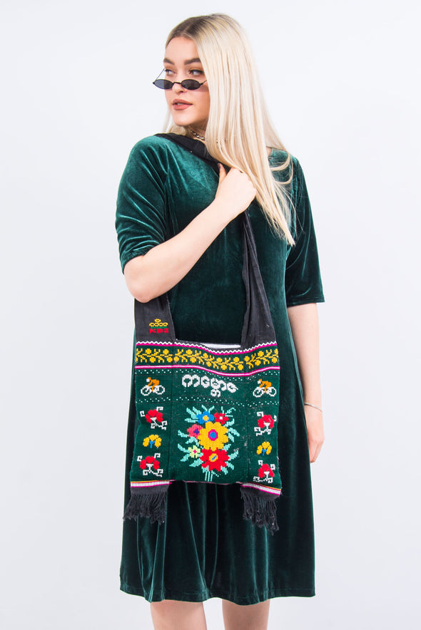 Vintage 90's Tapestry Tote Bag