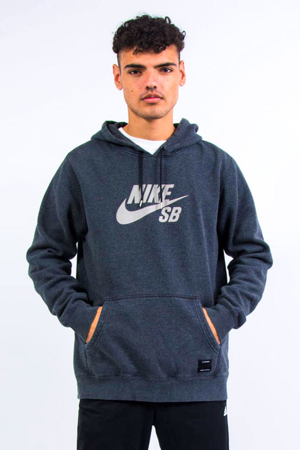 Grey Nike SB Skate Hoodie