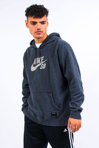 Grey Nike SB Skate Hoodie