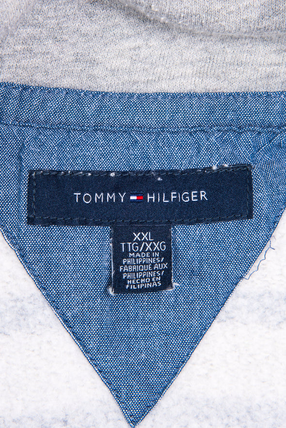 Tommy Hilfiger Striped 1/4 Zip Sweatshirt