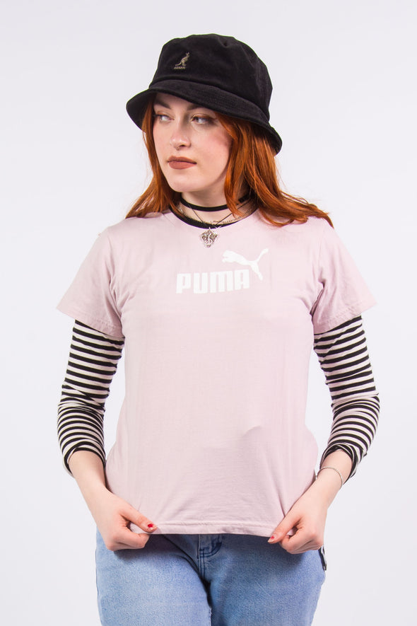 Puma Vintage Y2K Baby Pink T-Shirt
